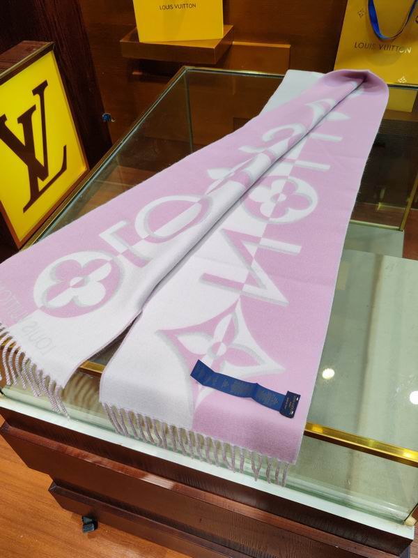 LV scarf 205X26cm 95%绵羊毛 5%山羊绒 E03